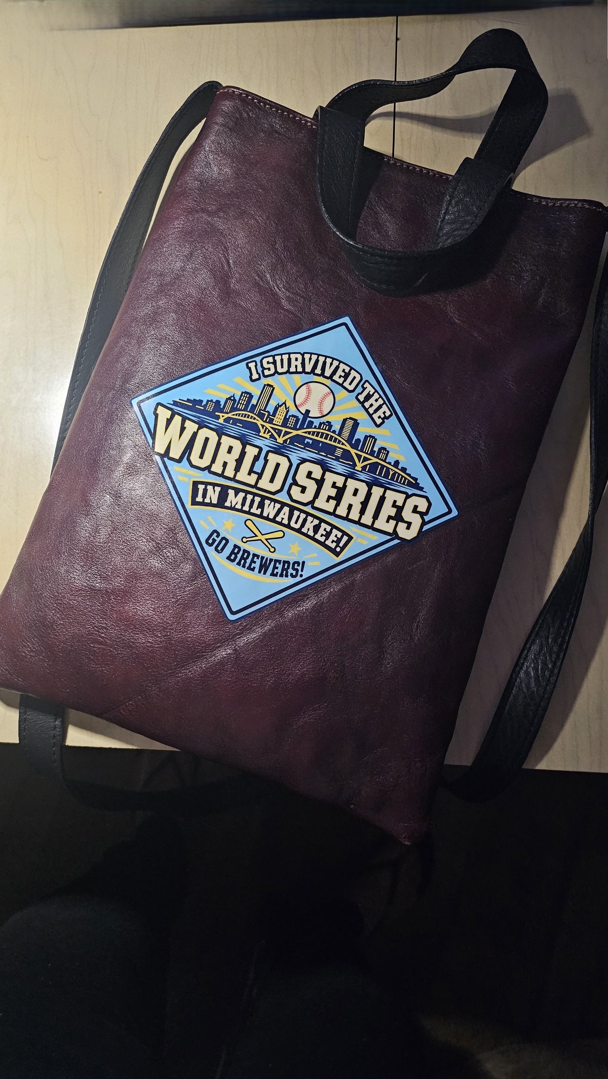 BREWERS- MILWAUKEE WORLD SERIES WINDOW DECAL